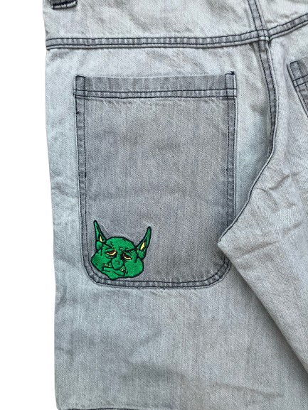 Grey Mini Gremlin Jorts