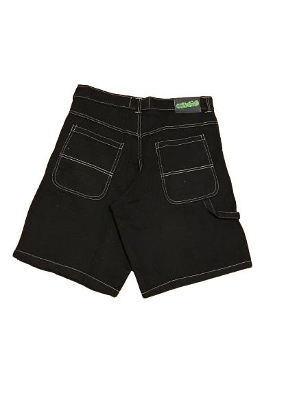 Gremlin Carpenter Looped Jorts - OG Black Denim Wash