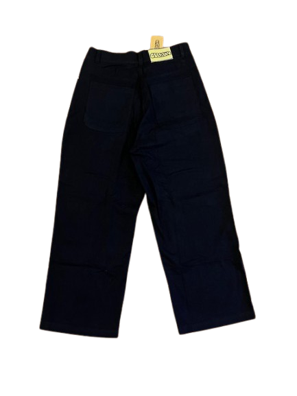 Black Eye Design Denim Jeans