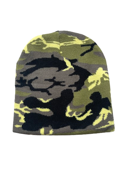 Camo Gremlin Skate Co Beanie