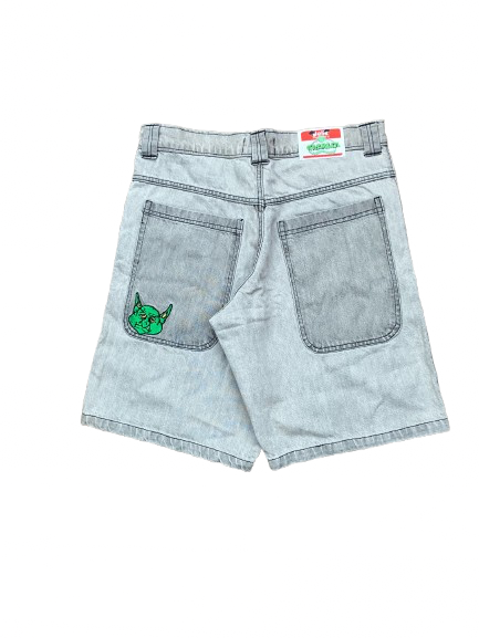 Grey Mini Gremlin Jorts
